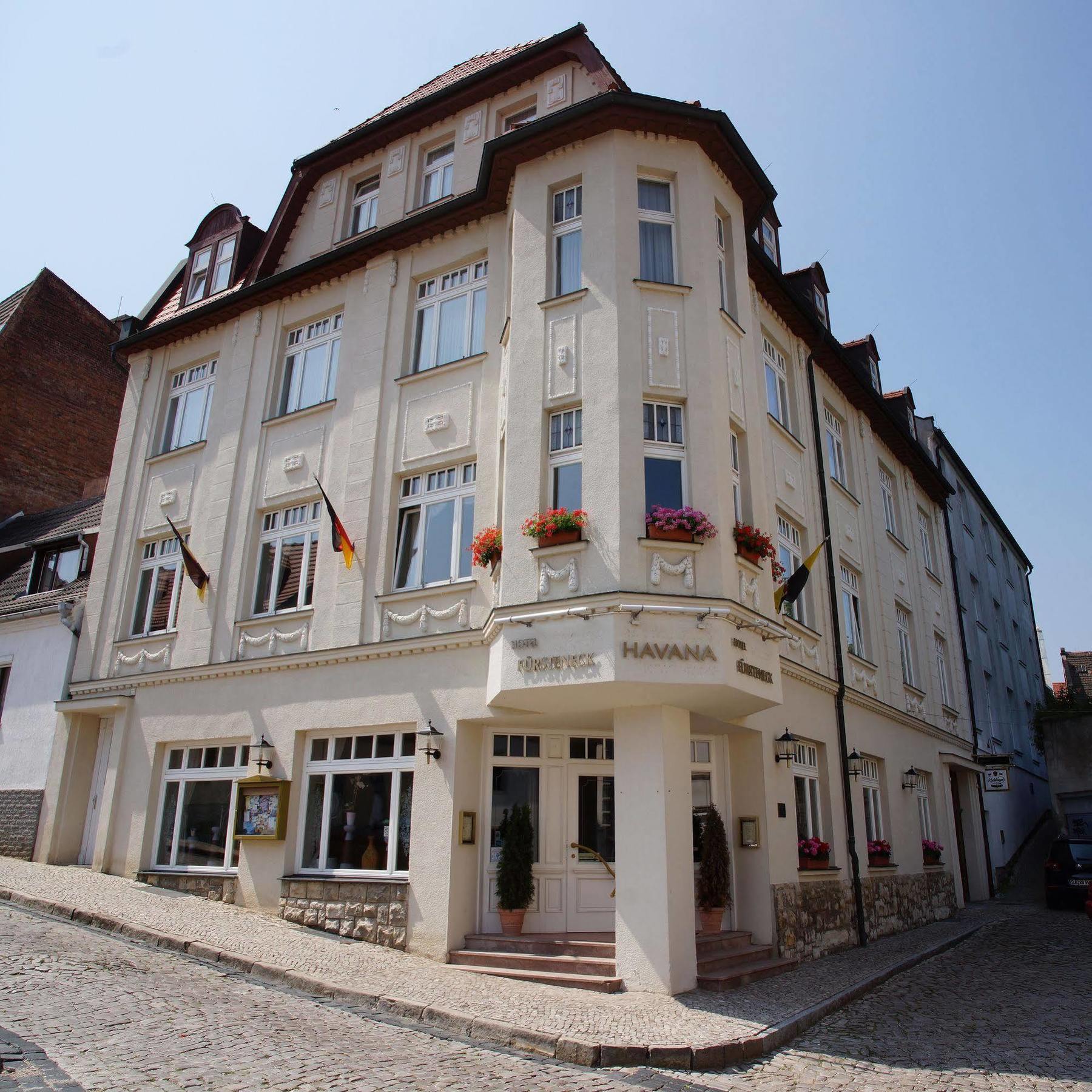 Hotel Fuersteneck Bernburg Eksteriør bilde